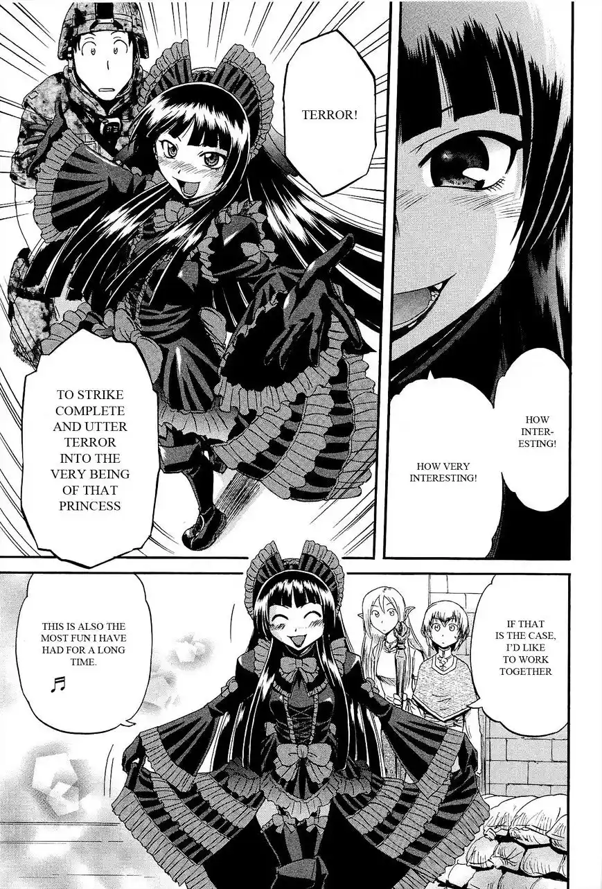 Gate – Jietai Kare no Chi nite, Kaku Tatakeri Chapter 10