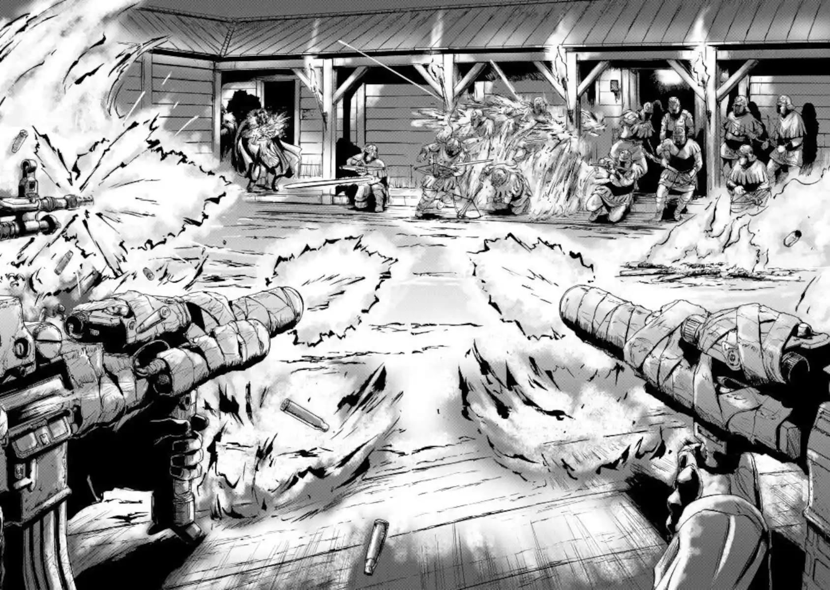 Gate – Jietai Kare no Chi nite, Kaku Tatakeri Chapter 100