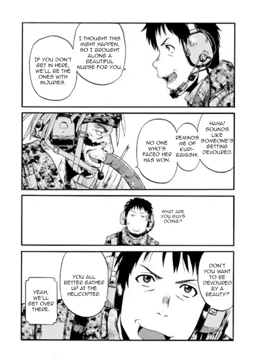 Gate - Jietai Kare No Chi Nite, Kaku Tatakeri Chapter 101.1