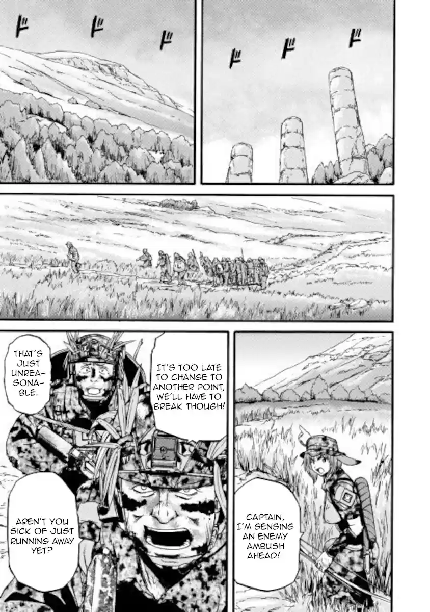 Gate - Jietai Kare No Chi Nite, Kaku Tatakeri Chapter 101.1