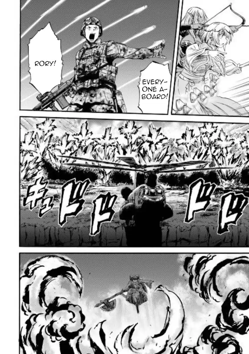 Gate – Jietai Kare no Chi nite, Kaku Tatakeri Chapter 101.2