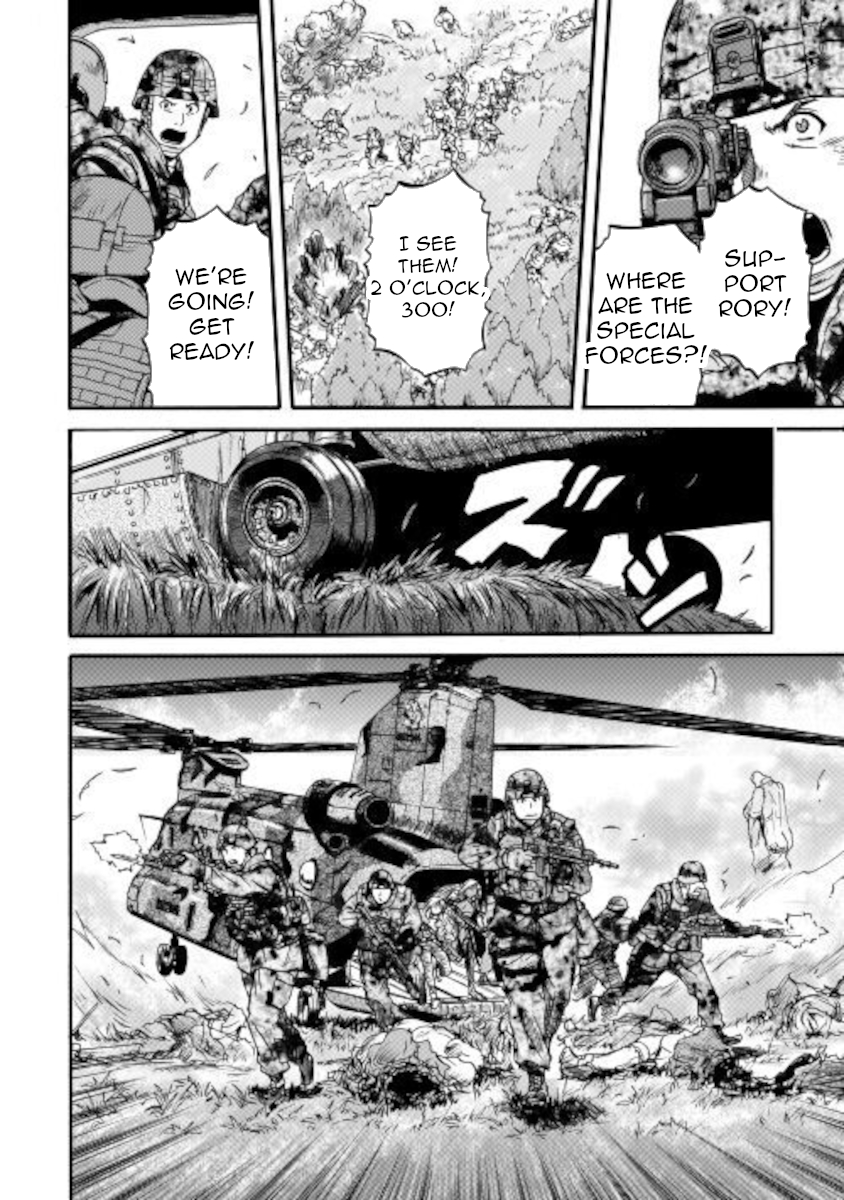 Gate - Jietai Kare No Chi Nite, Kaku Tatakeri Chapter 101.2