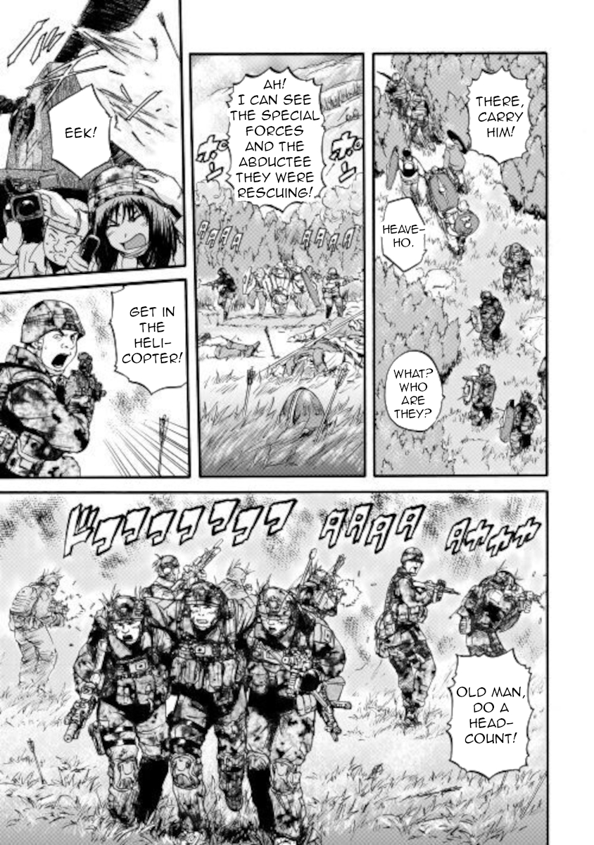 Gate - Jietai Kare No Chi Nite, Kaku Tatakeri Chapter 101.2