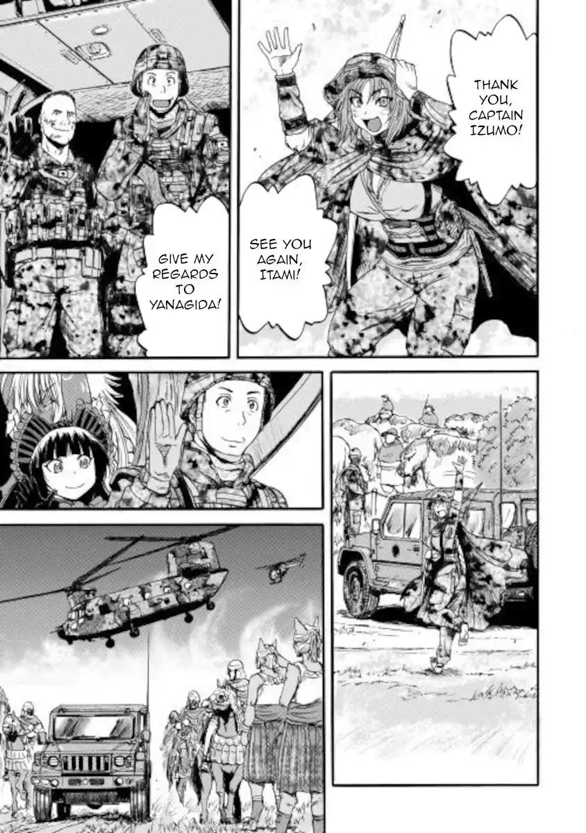 Gate – Jietai Kare no Chi nite, Kaku Tatakeri Chapter 102