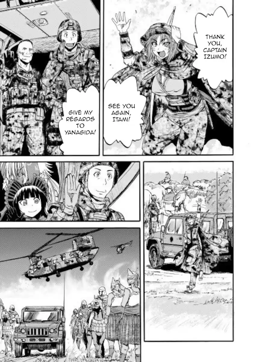 Gate - Jietai Kare No Chi Nite, Kaku Tatakeri Chapter 102