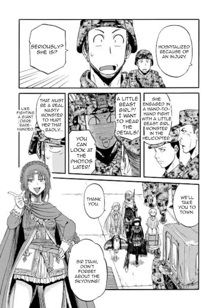 Gate - Jietai Kare No Chi Nite, Kaku Tatakeri Chapter 102