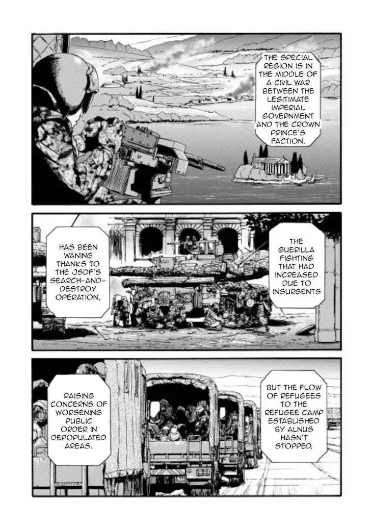 Gate – Jietai Kare no Chi nite, Kaku Tatakeri Chapter 103