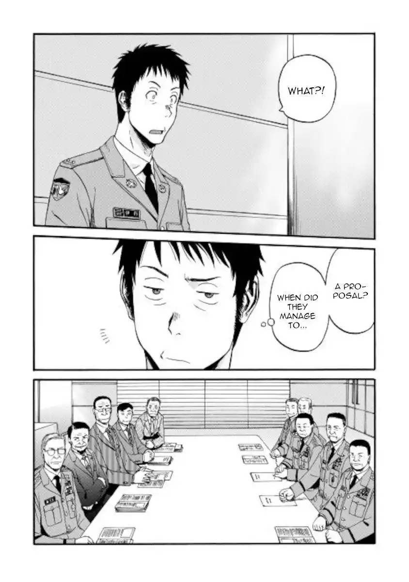 Gate – Jietai Kare no Chi nite, Kaku Tatakeri Chapter 104