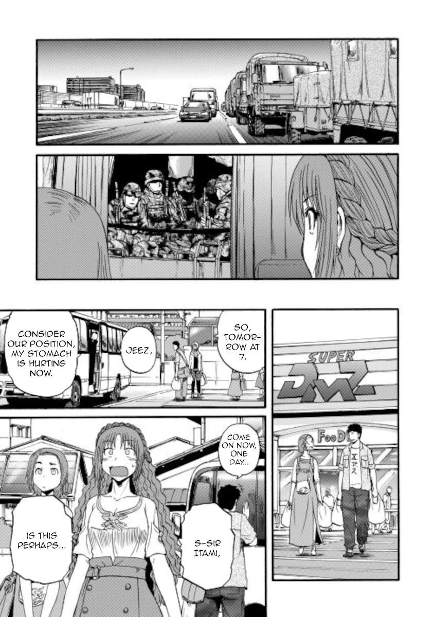 Gate - Jietai Kare No Chi Nite, Kaku Tatakeri Chapter 105