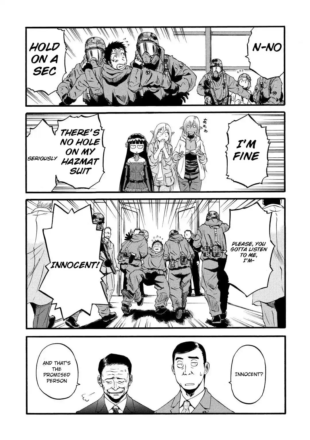 Gate – Jietai Kare no Chi nite, Kaku Tatakeri Chapter 106