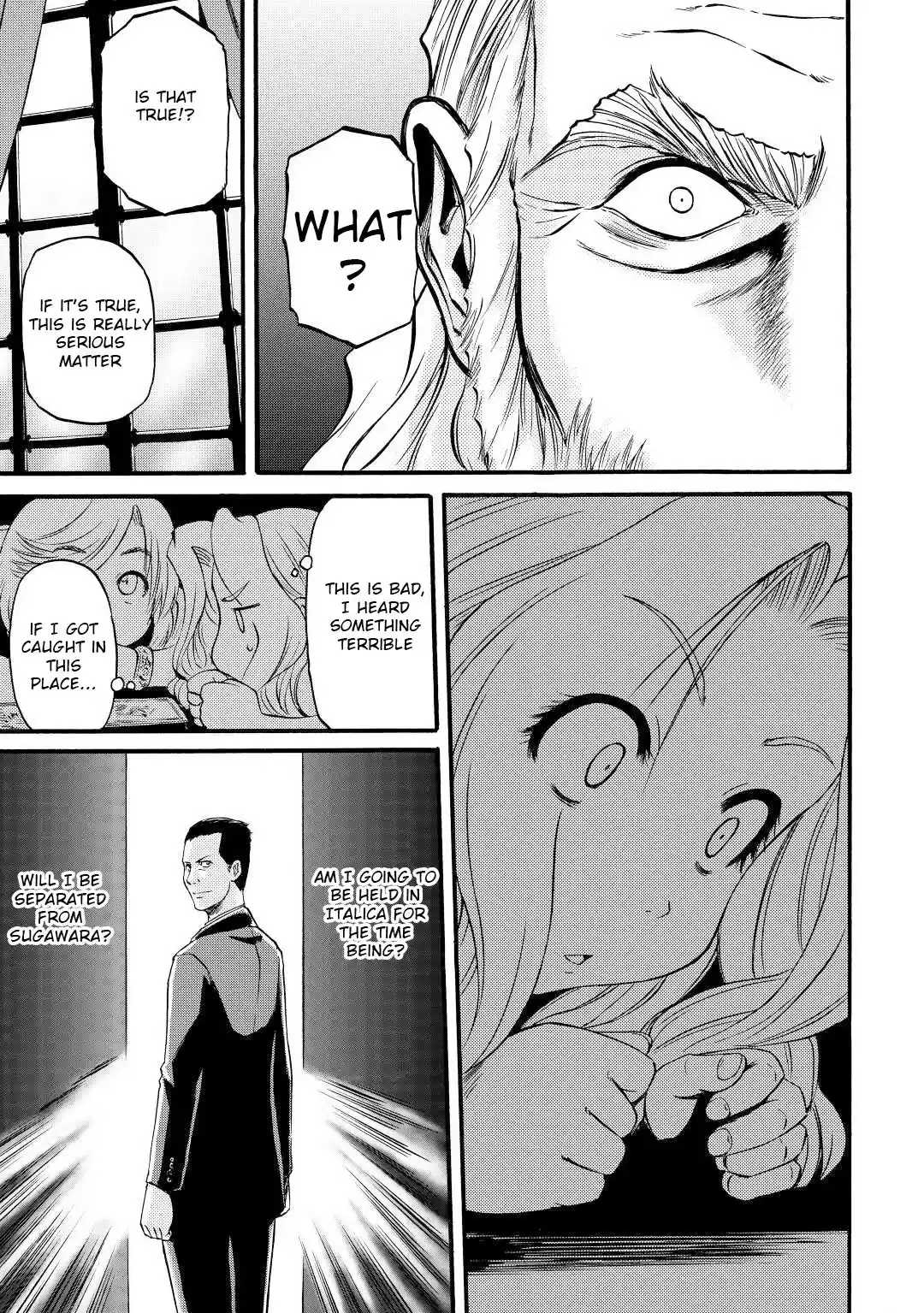 Gate – Jietai Kare no Chi nite, Kaku Tatakeri Chapter 106