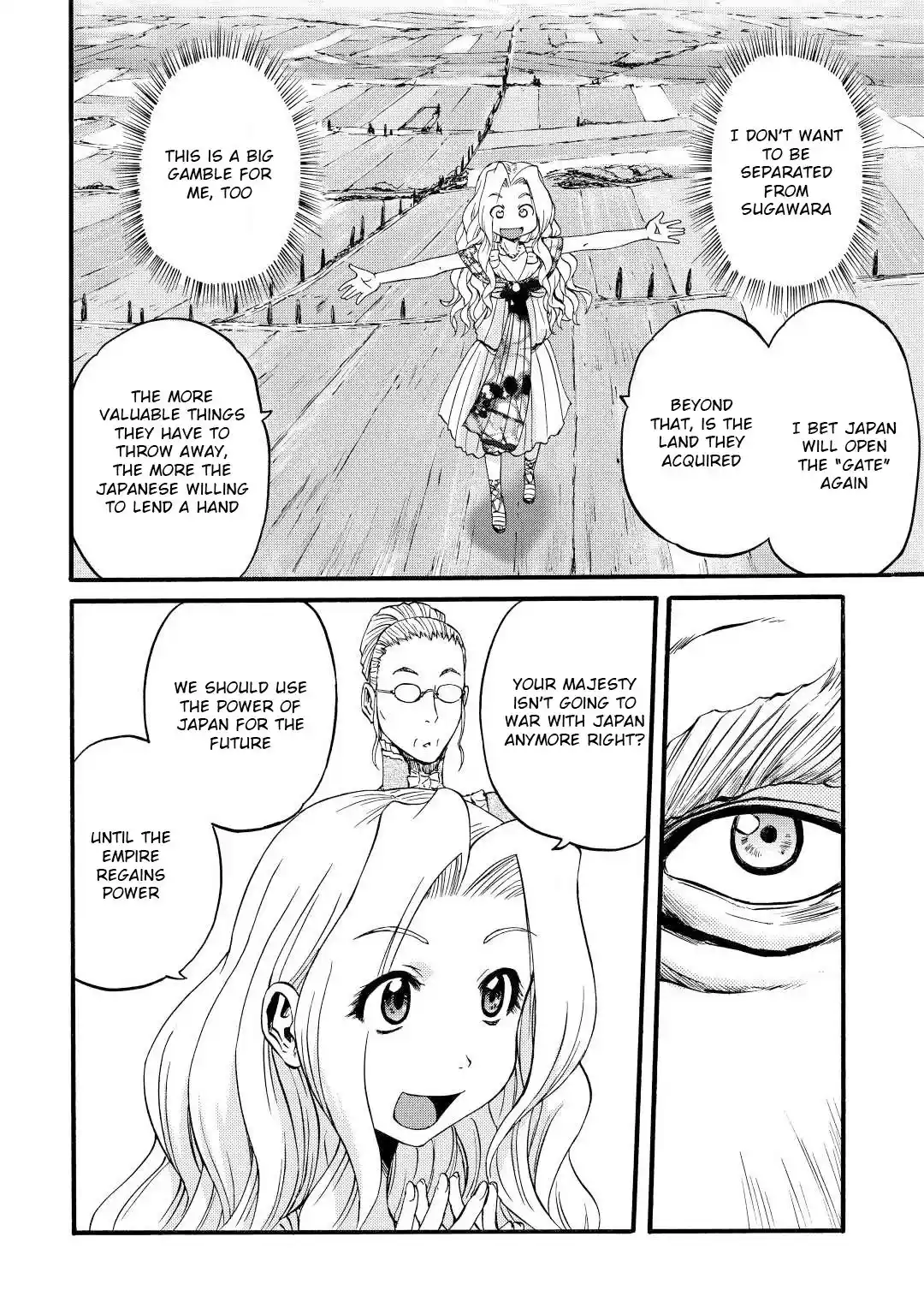 Gate – Jietai Kare no Chi nite, Kaku Tatakeri Chapter 106