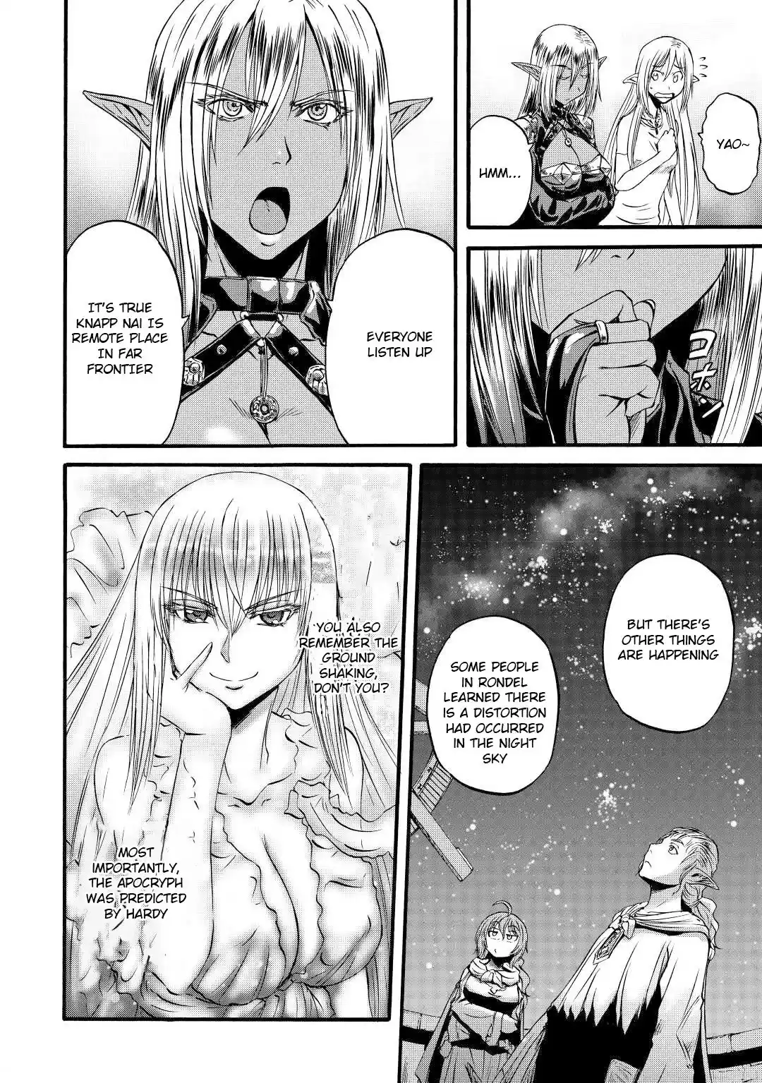 Gate – Jietai Kare no Chi nite, Kaku Tatakeri Chapter 107