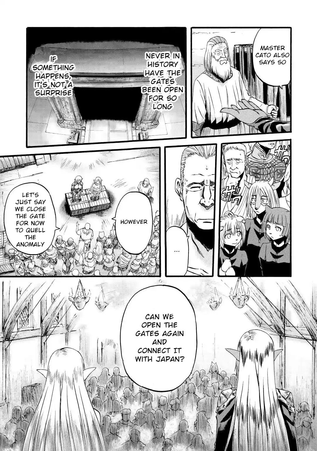 Gate – Jietai Kare no Chi nite, Kaku Tatakeri Chapter 107