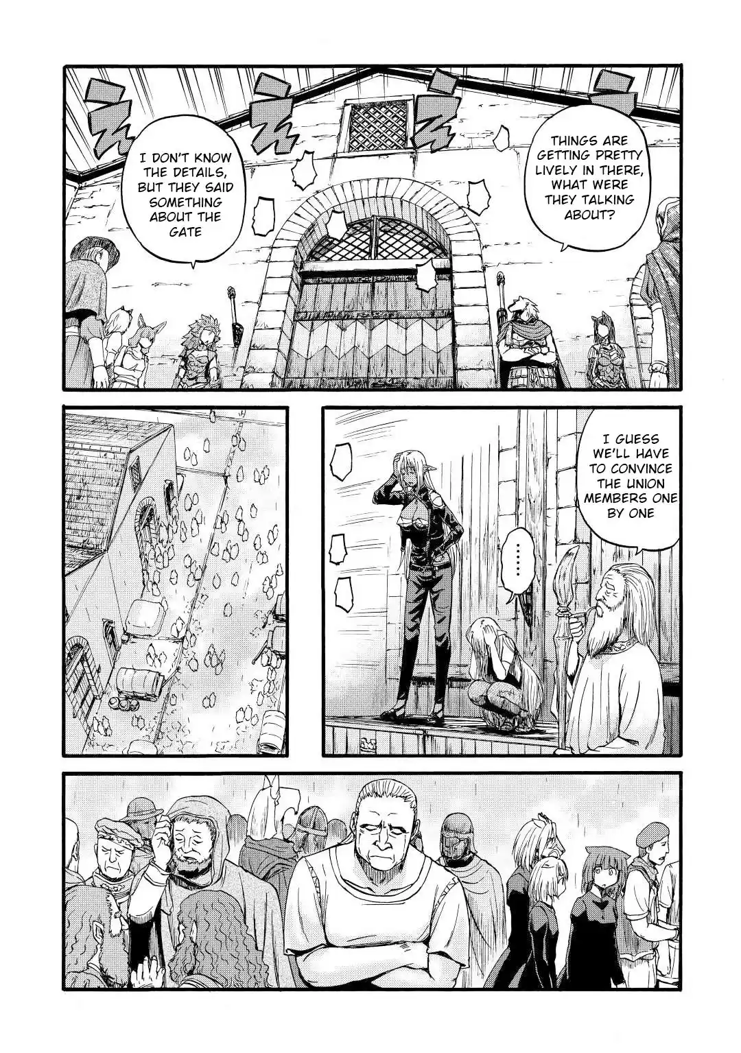 Gate – Jietai Kare no Chi nite, Kaku Tatakeri Chapter 107