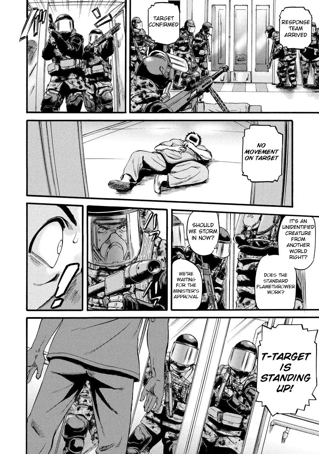 Gate – Jietai Kare no Chi nite, Kaku Tatakeri Chapter 107