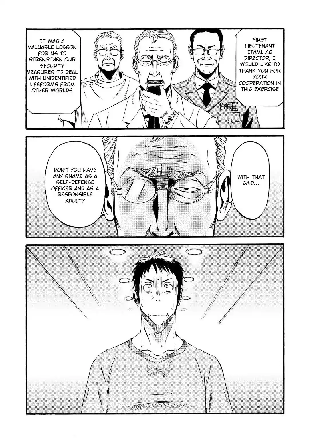 Gate – Jietai Kare no Chi nite, Kaku Tatakeri Chapter 107