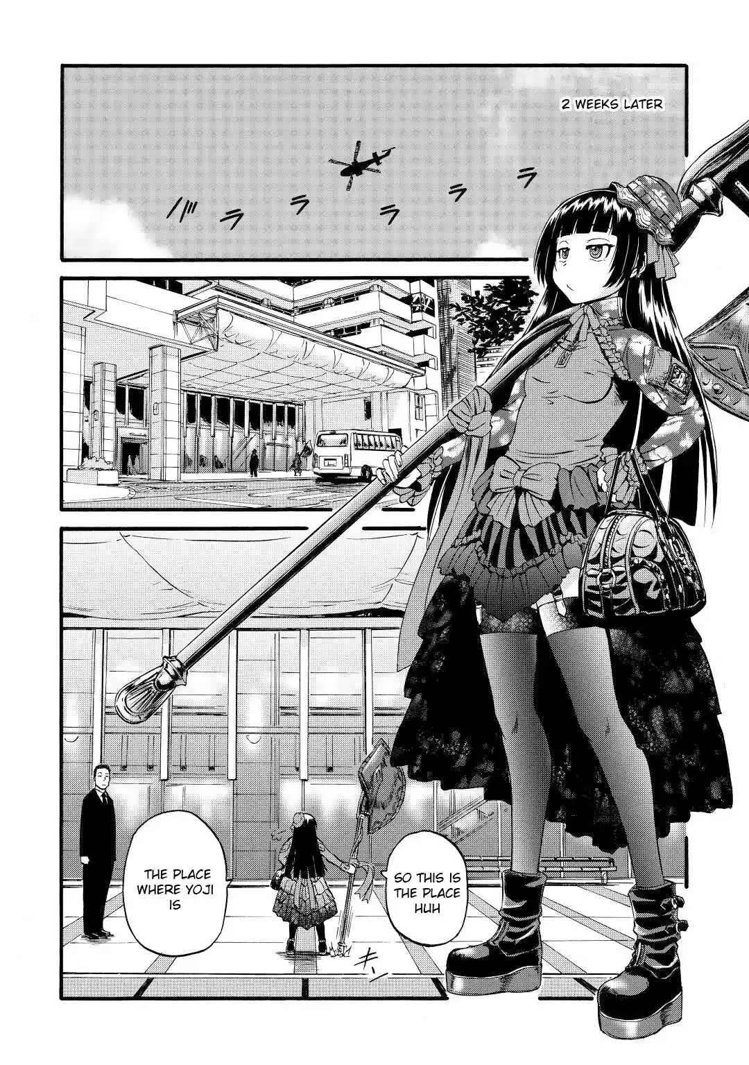 Gate – Jietai Kare no Chi nite, Kaku Tatakeri Chapter 107