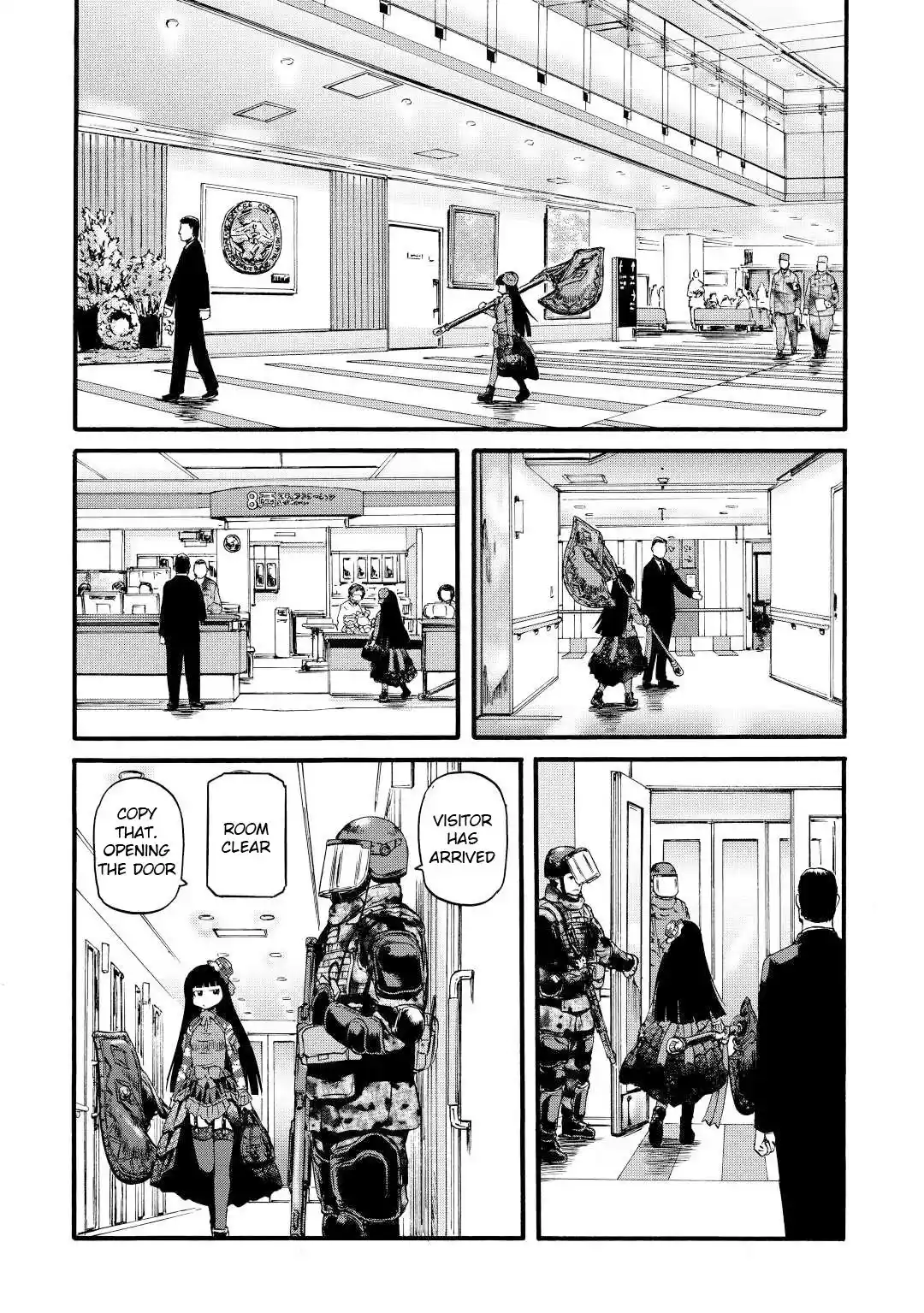 Gate – Jietai Kare no Chi nite, Kaku Tatakeri Chapter 107