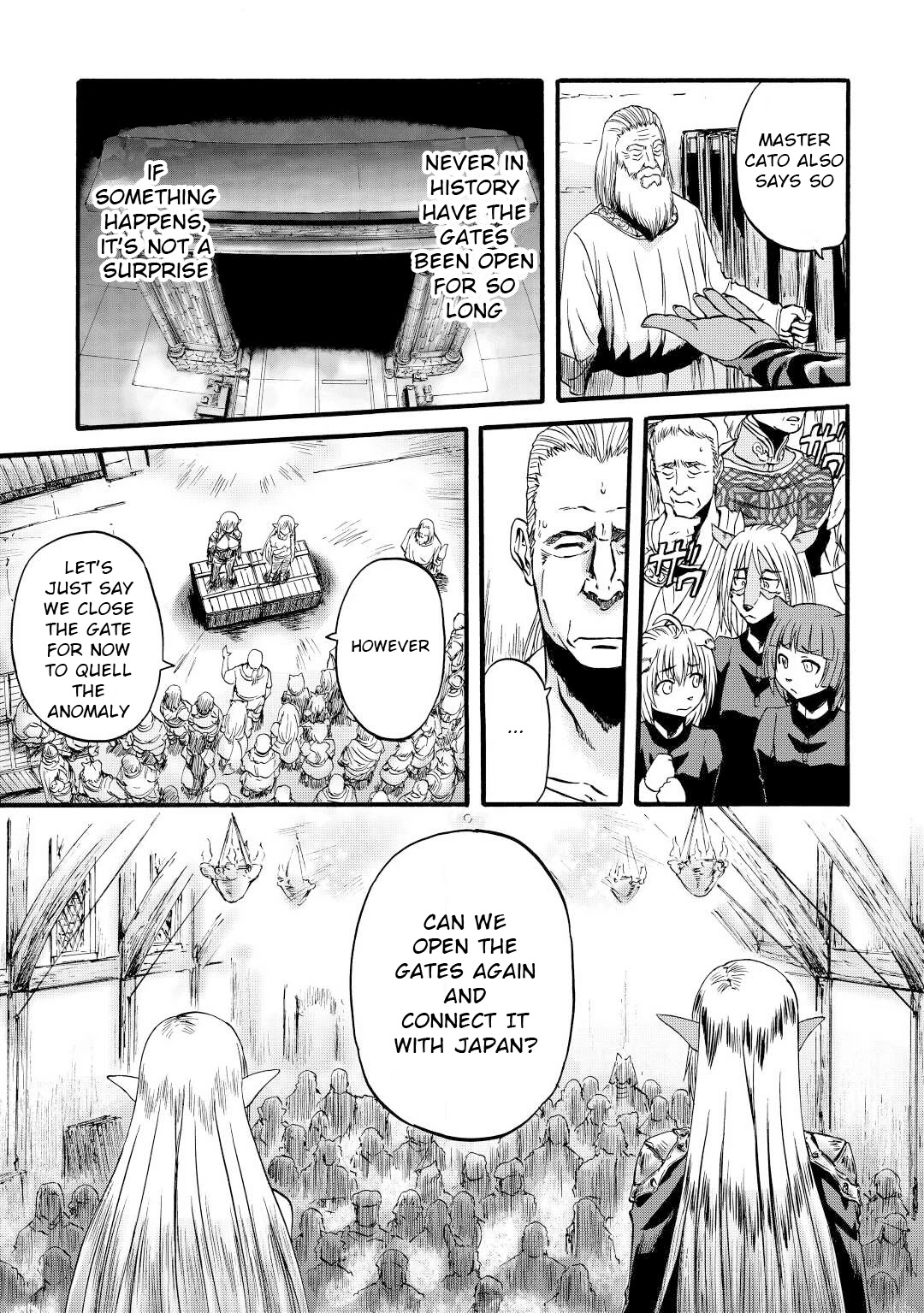 Gate - Jietai Kare No Chi Nite, Kaku Tatakeri Chapter 107