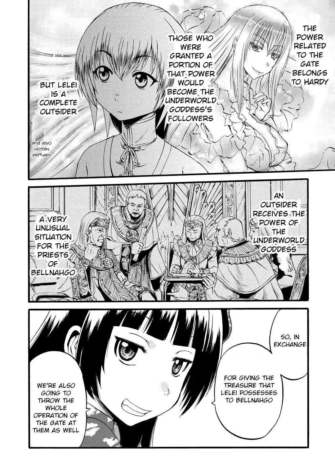 Gate – Jietai Kare no Chi nite, Kaku Tatakeri Chapter 108