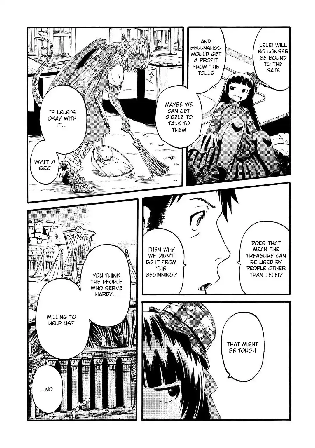 Gate – Jietai Kare no Chi nite, Kaku Tatakeri Chapter 108