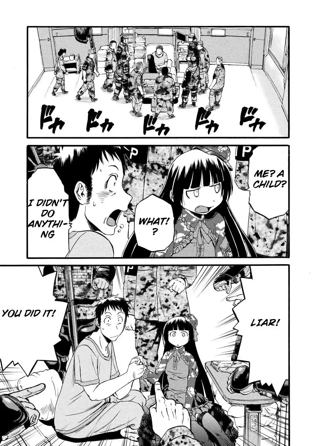 Gate – Jietai Kare no Chi nite, Kaku Tatakeri Chapter 108