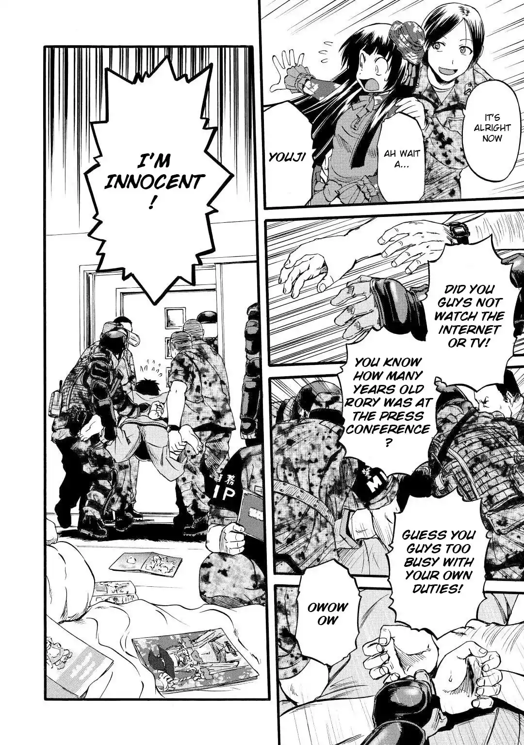 Gate – Jietai Kare no Chi nite, Kaku Tatakeri Chapter 108