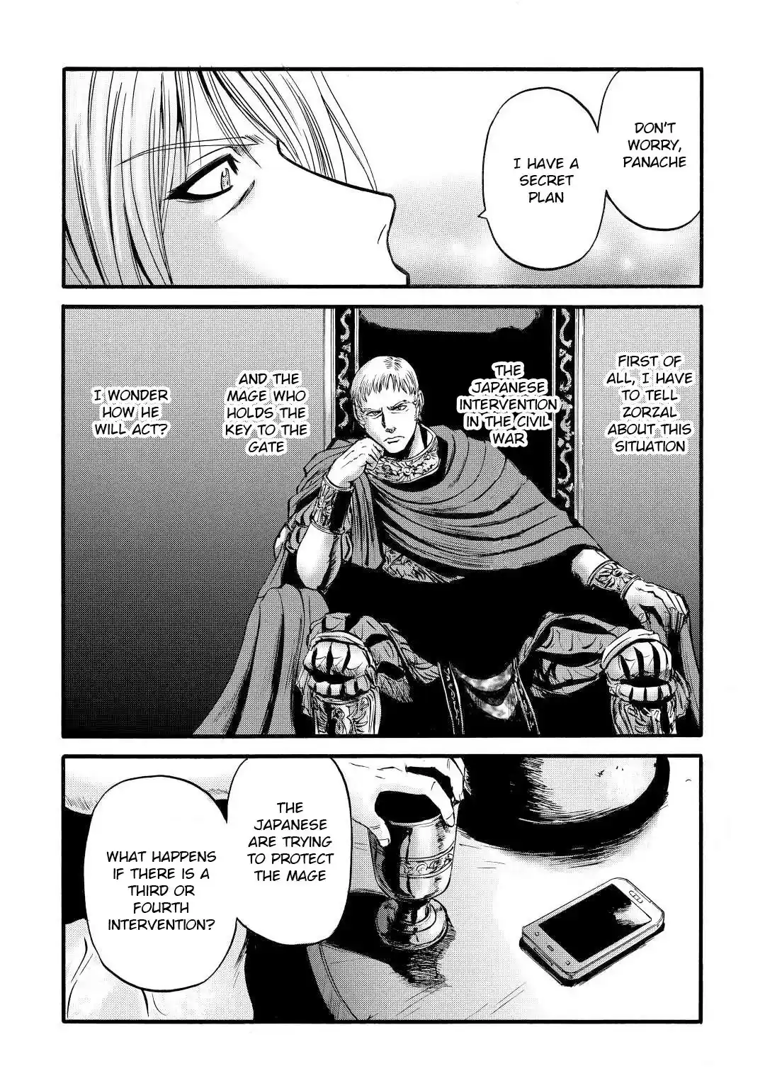 Gate – Jietai Kare no Chi nite, Kaku Tatakeri Chapter 108