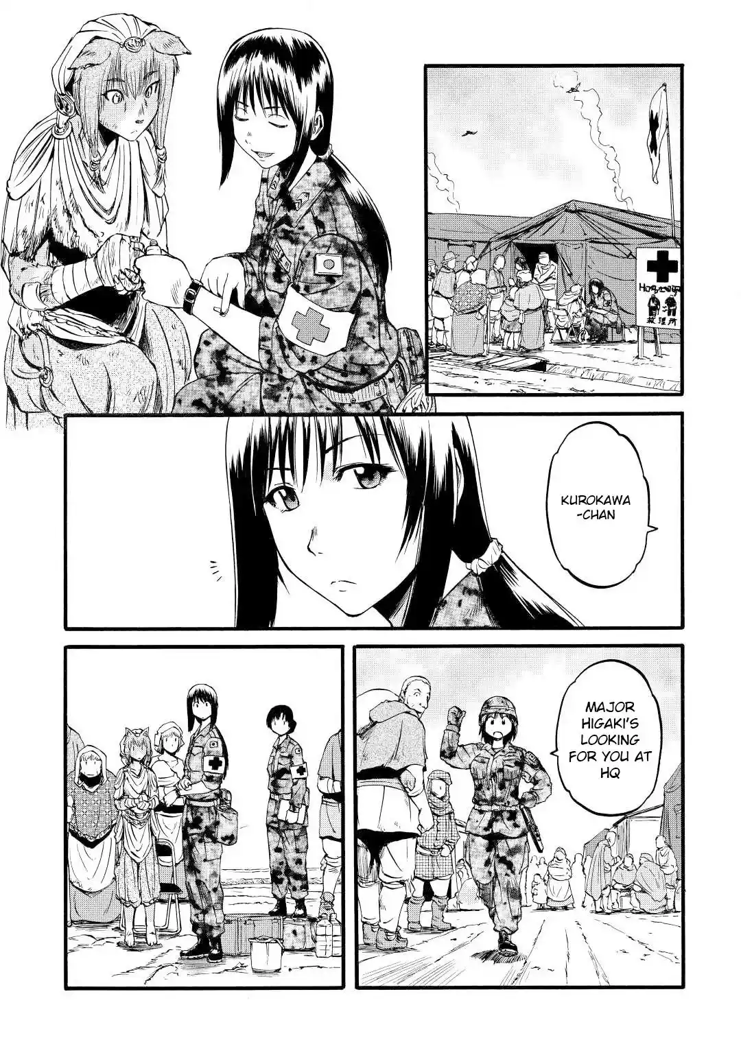 Gate – Jietai Kare no Chi nite, Kaku Tatakeri Chapter 108