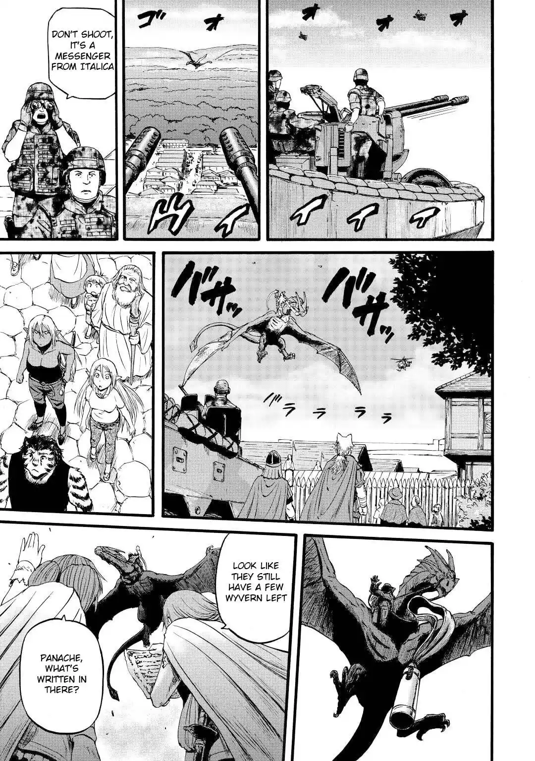 Gate – Jietai Kare no Chi nite, Kaku Tatakeri Chapter 109