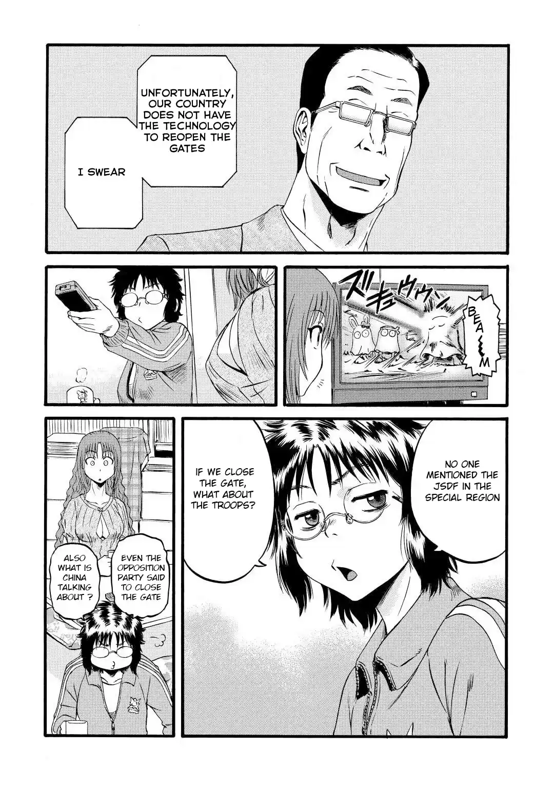 Gate - Jietai Kare No Chi Nite, Kaku Tatakeri Chapter 109