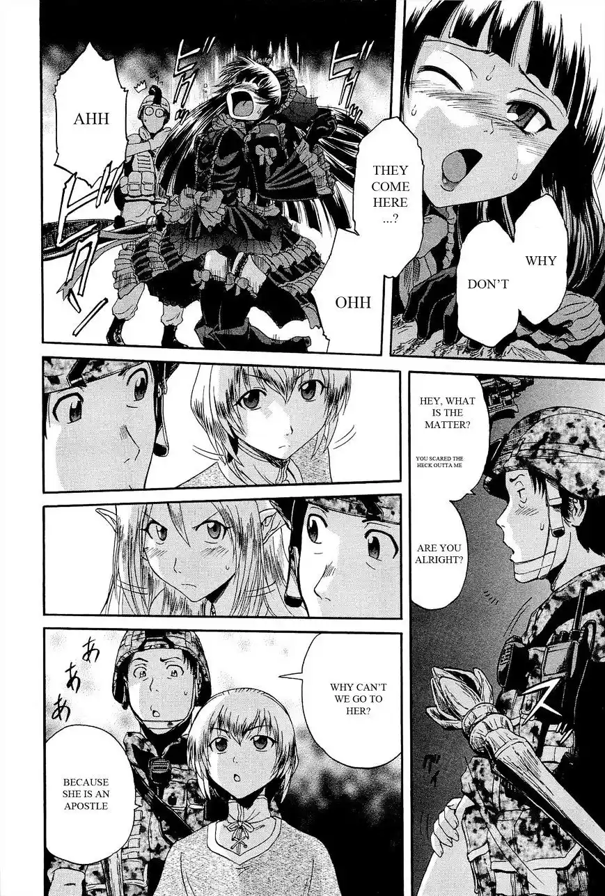 Gate – Jietai Kare no Chi nite, Kaku Tatakeri Chapter 11