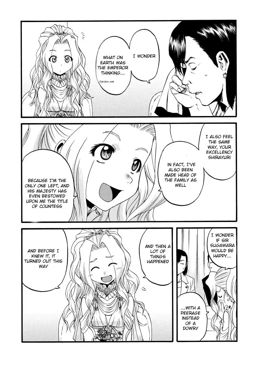 Gate – Jietai Kare no Chi nite, Kaku Tatakeri Chapter 110