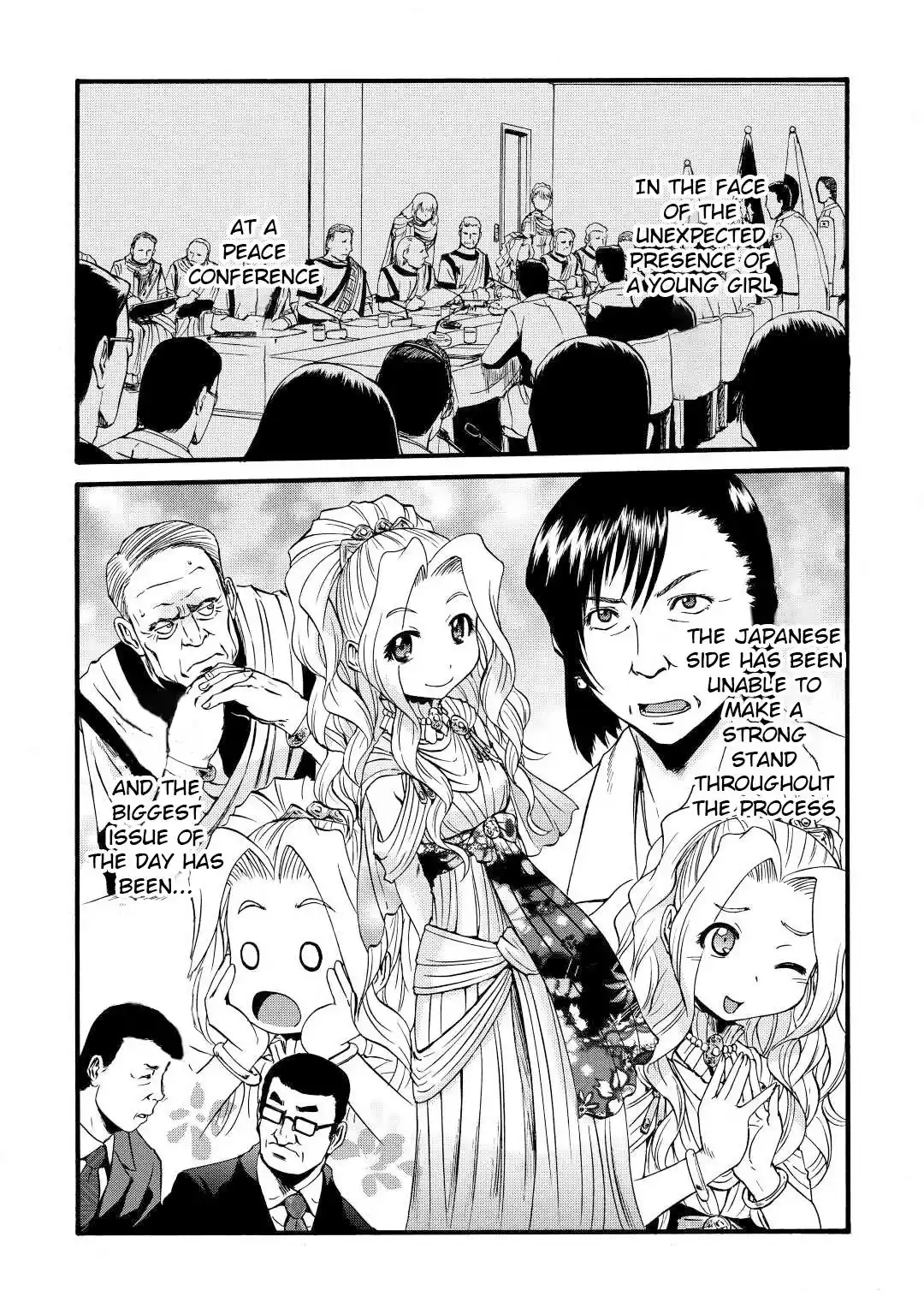 Gate – Jietai Kare no Chi nite, Kaku Tatakeri Chapter 110