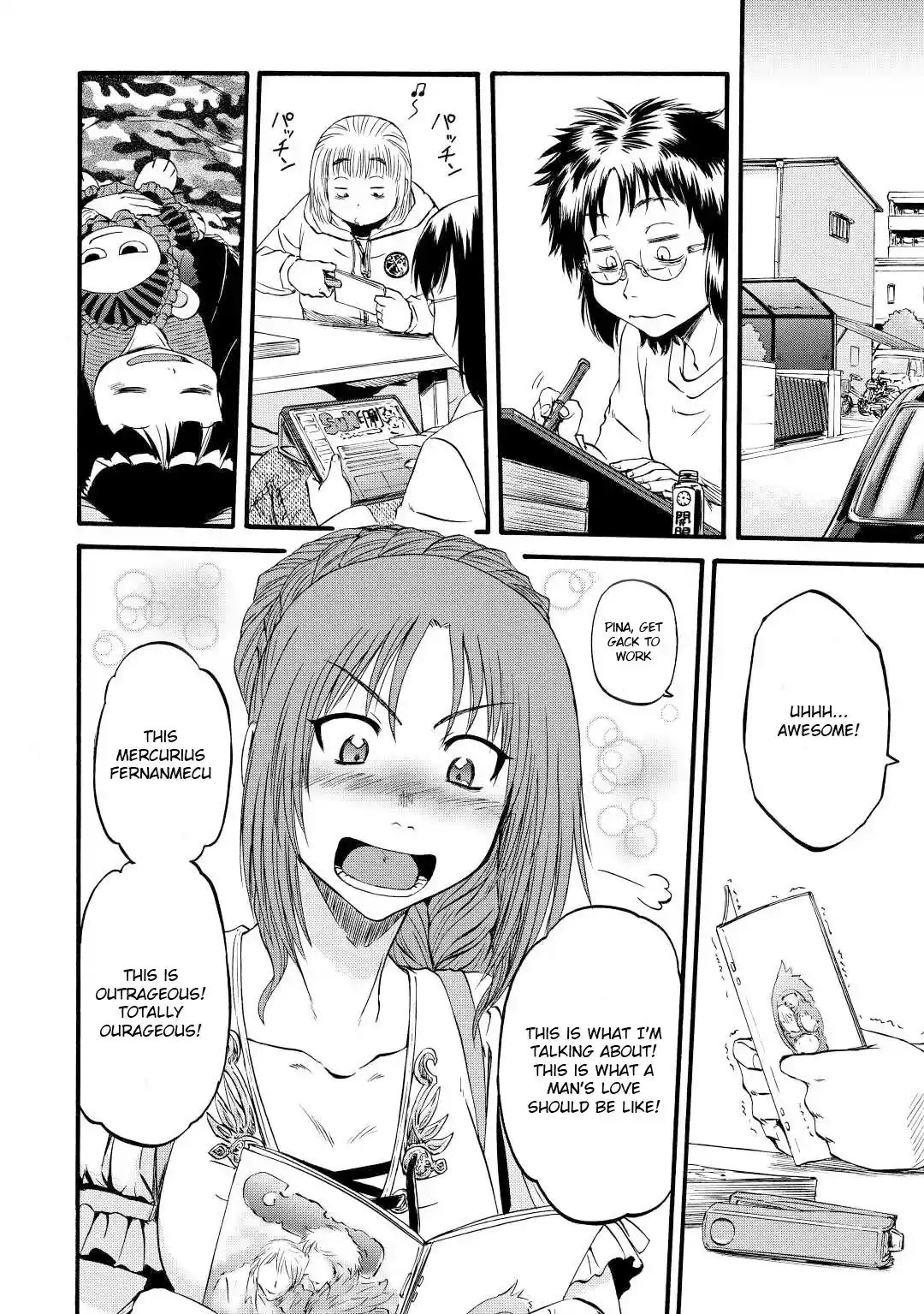 Gate – Jietai Kare no Chi nite, Kaku Tatakeri Chapter 110