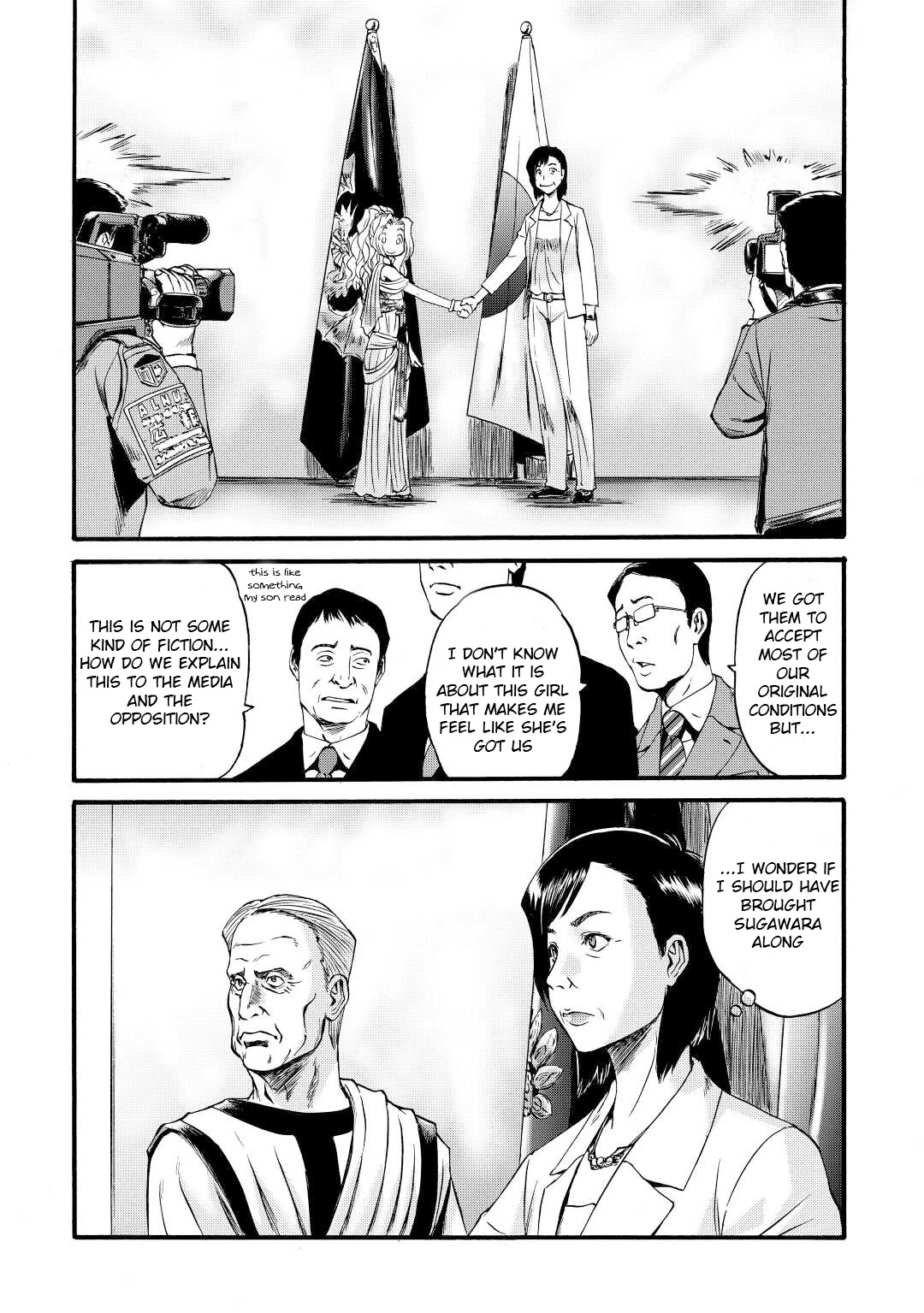 Gate - Jietai Kare No Chi Nite, Kaku Tatakeri Chapter 110