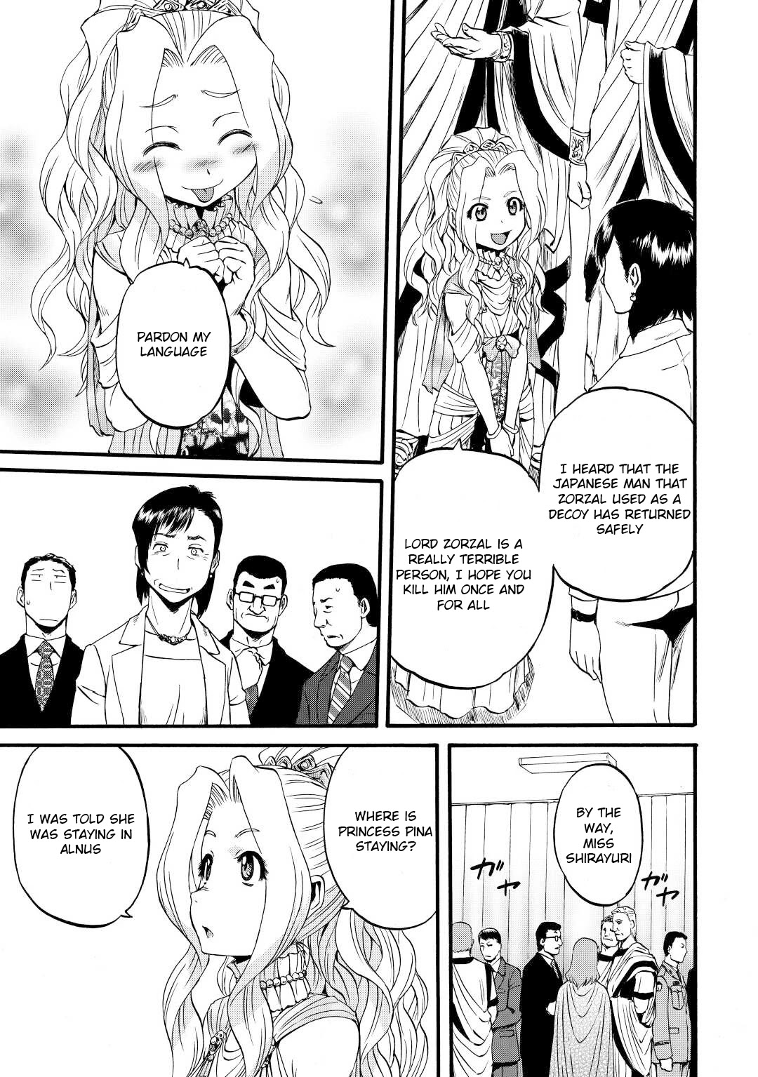 Gate - Jietai Kare No Chi Nite, Kaku Tatakeri Chapter 110