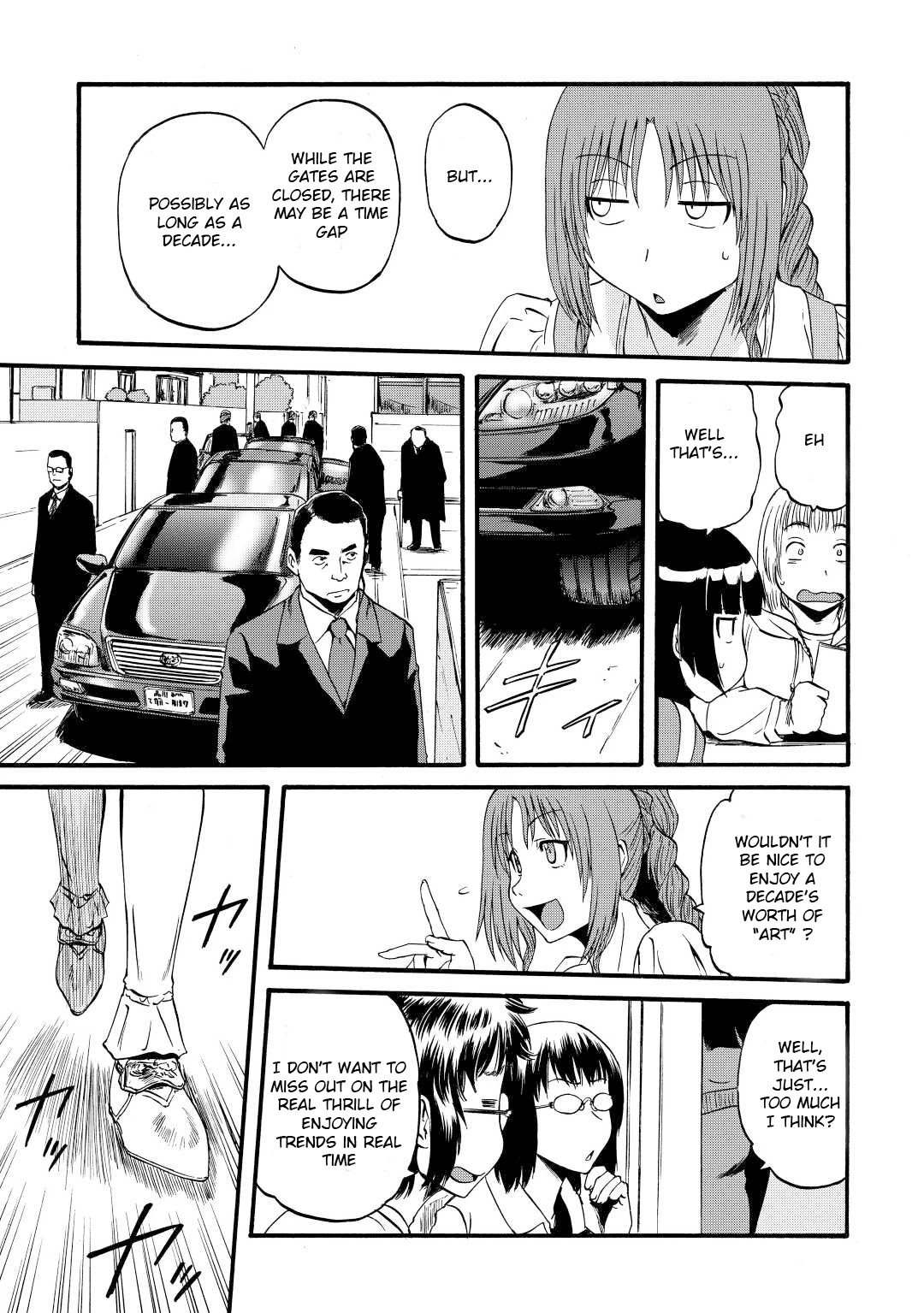 Gate - Jietai Kare No Chi Nite, Kaku Tatakeri Chapter 110