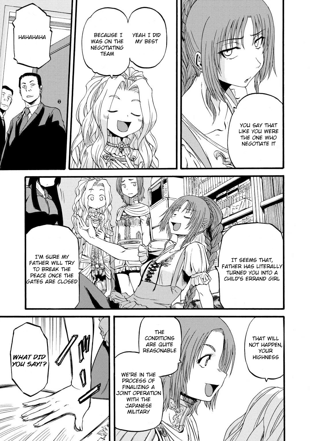 Gate - Jietai Kare No Chi Nite, Kaku Tatakeri Chapter 110