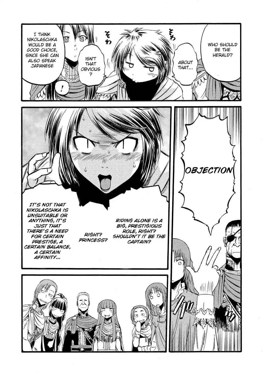 Gate – Jietai Kare no Chi nite, Kaku Tatakeri Chapter 111