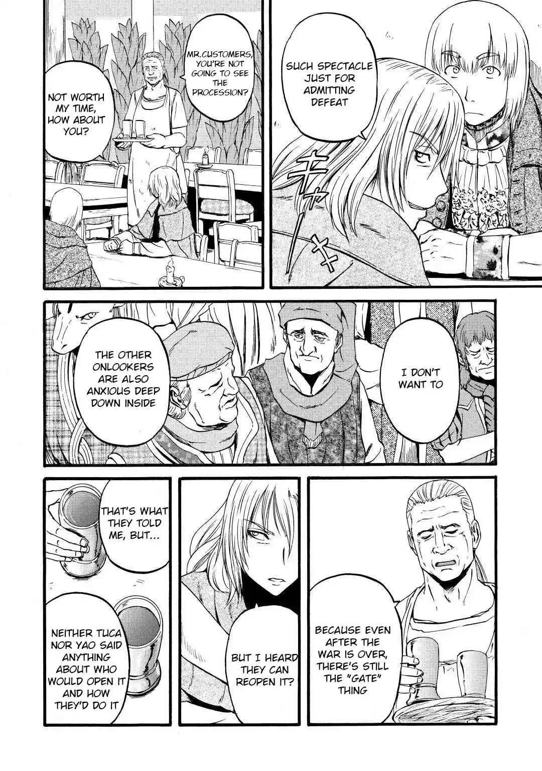 Gate – Jietai Kare no Chi nite, Kaku Tatakeri Chapter 111