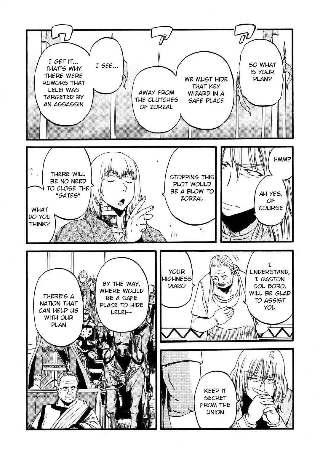 Gate – Jietai Kare no Chi nite, Kaku Tatakeri Chapter 111