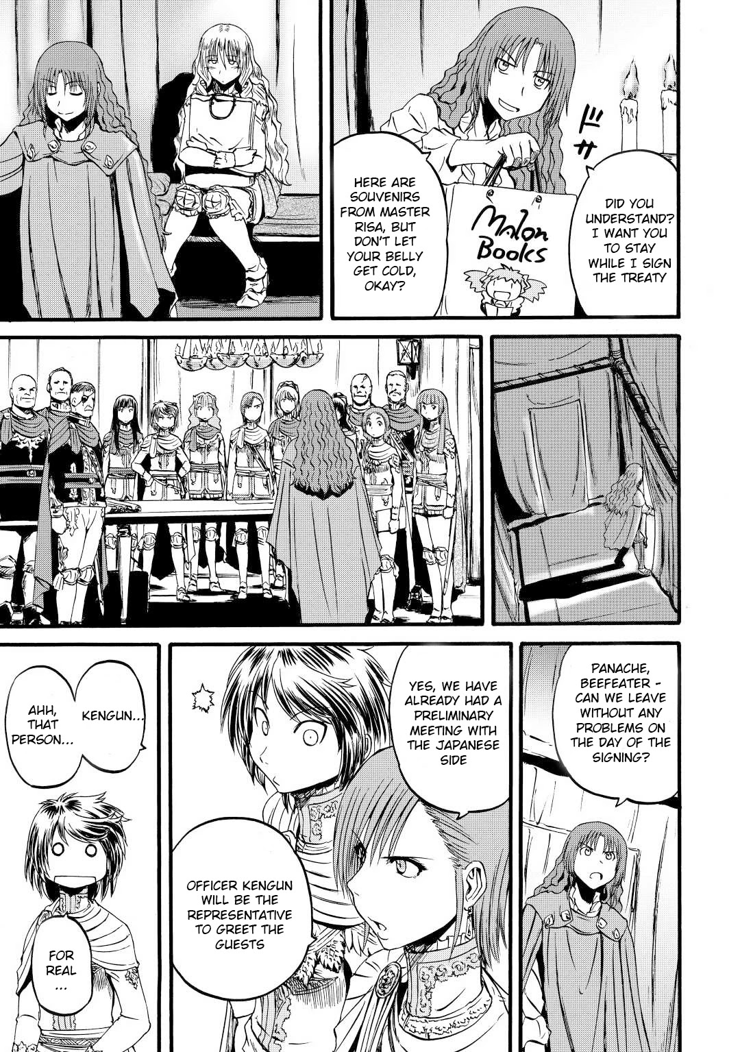 Gate - Jietai Kare No Chi Nite, Kaku Tatakeri Chapter 111