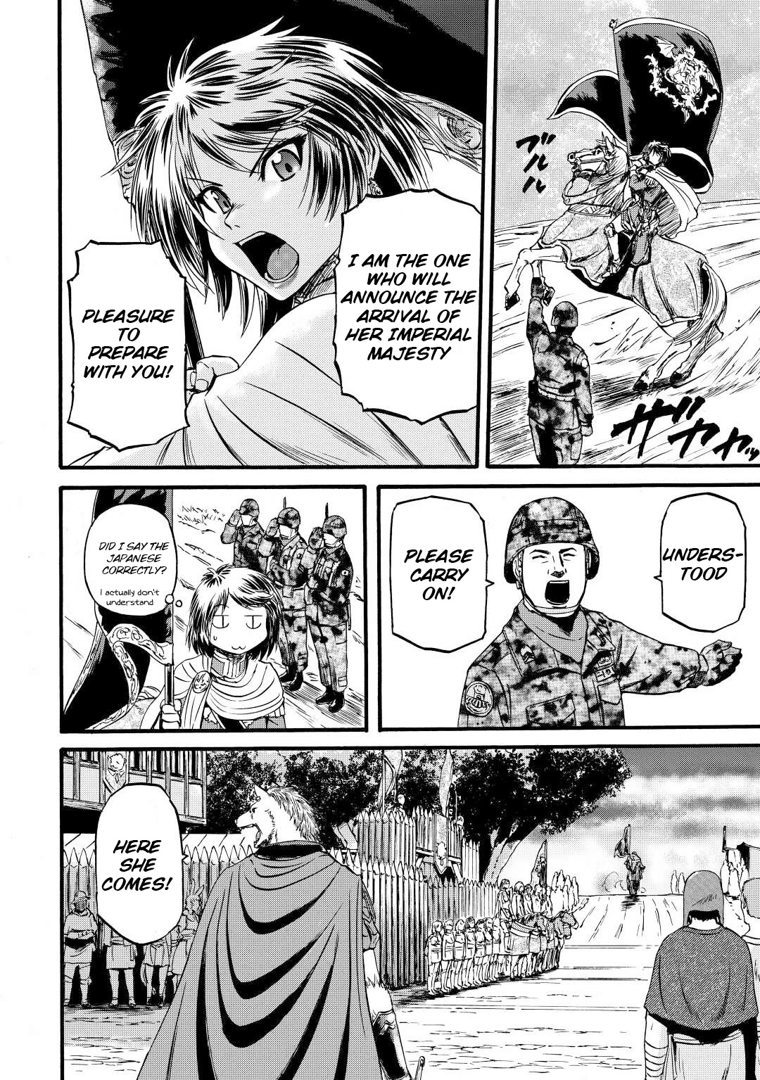 Gate - Jietai Kare No Chi Nite, Kaku Tatakeri Chapter 111