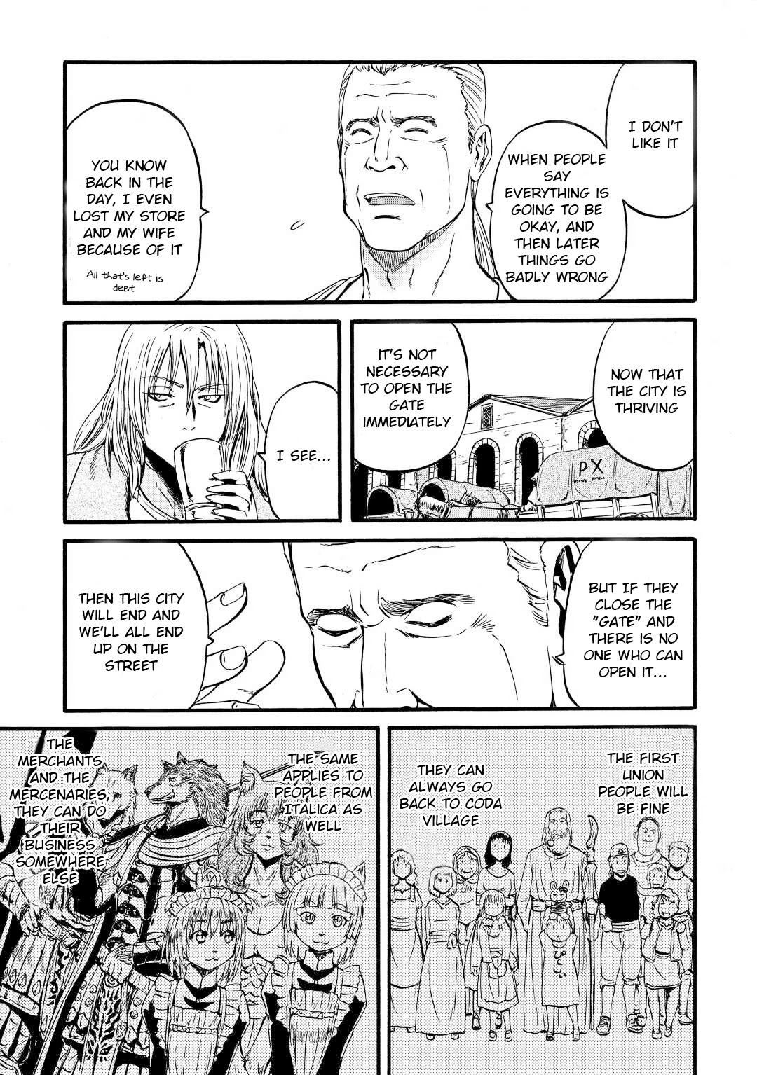 Gate - Jietai Kare No Chi Nite, Kaku Tatakeri Chapter 111