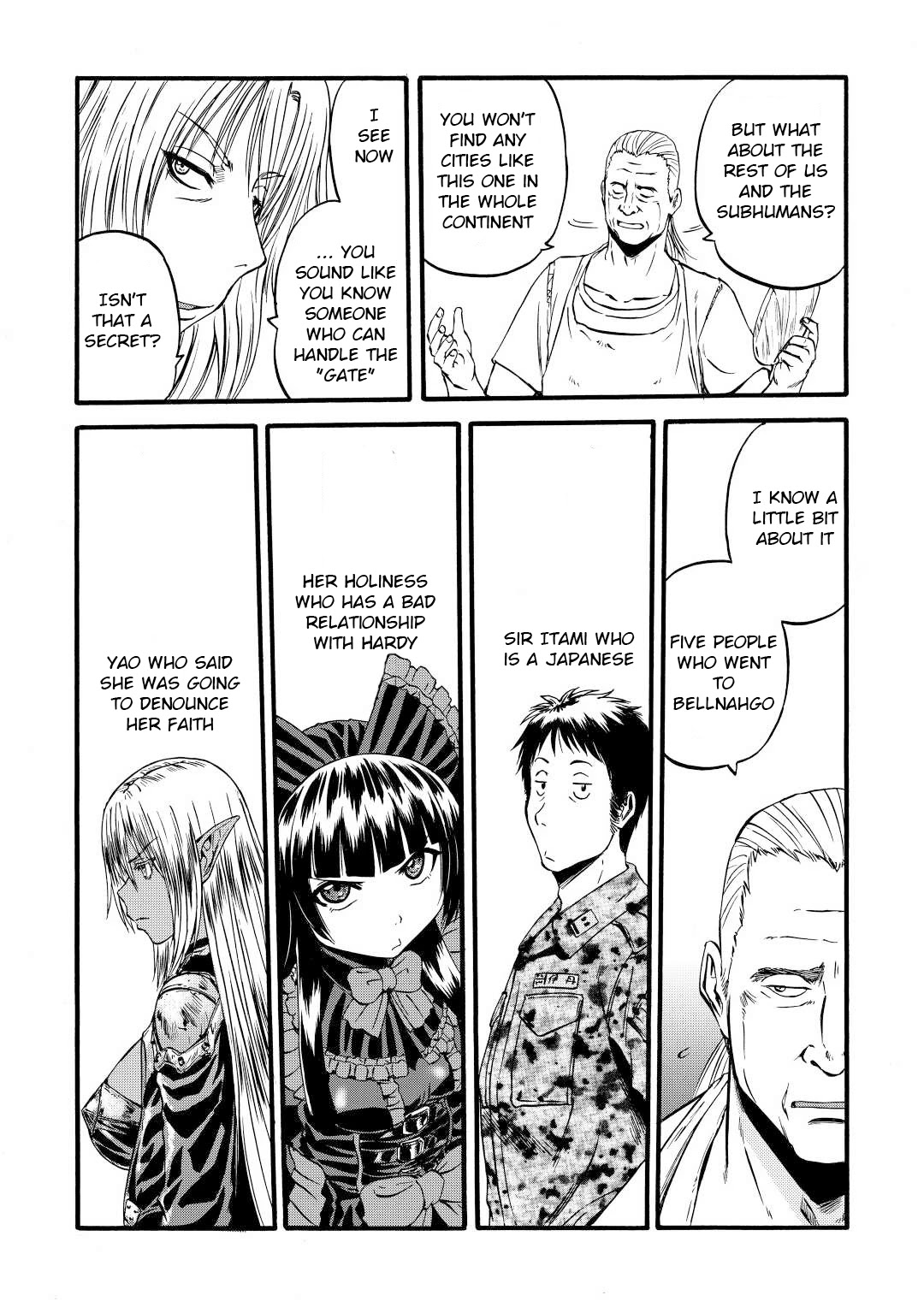 Gate - Jietai Kare No Chi Nite, Kaku Tatakeri Chapter 111