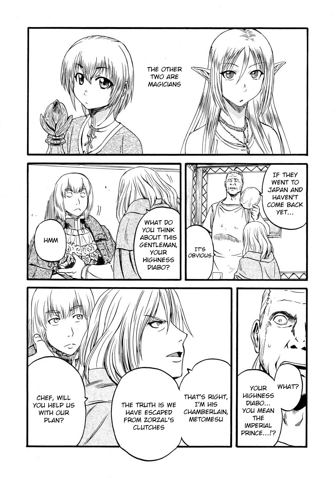 Gate - Jietai Kare No Chi Nite, Kaku Tatakeri Chapter 111