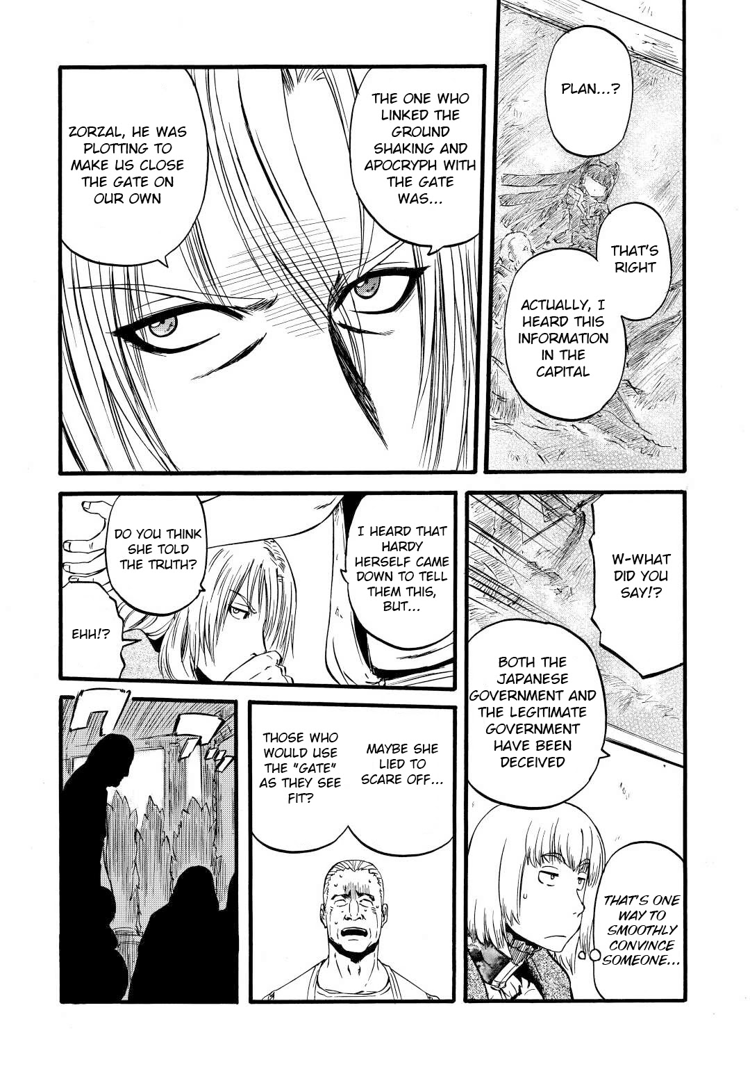 Gate - Jietai Kare No Chi Nite, Kaku Tatakeri Chapter 111