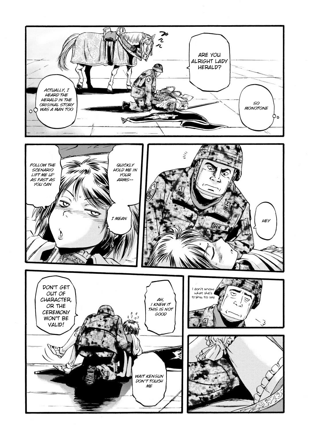 Gate - Jietai Kare No Chi Nite, Kaku Tatakeri Chapter 111